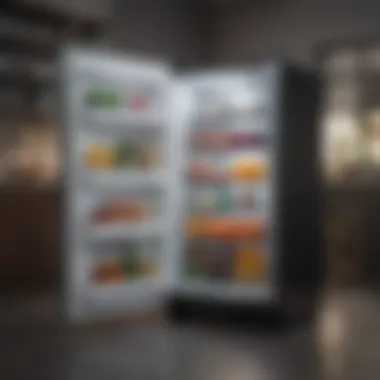 Compact yet powerful refrigerator for small spaces