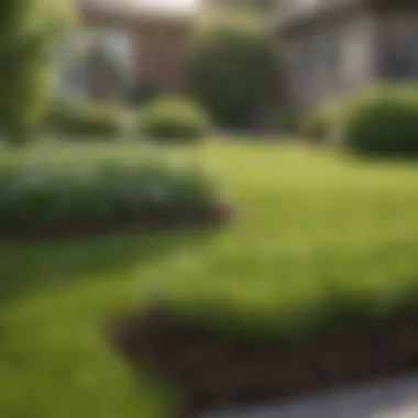 Transforming Your Lawn: Before and After Before and after of a weeded lawn