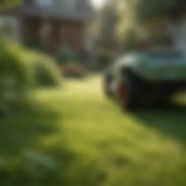 Effective Lawn Care Practices Healthy lawn care practices in action