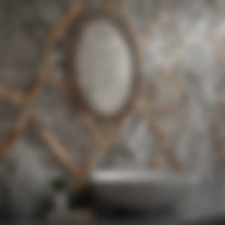 Elegant Marble Mosaic Wall Art