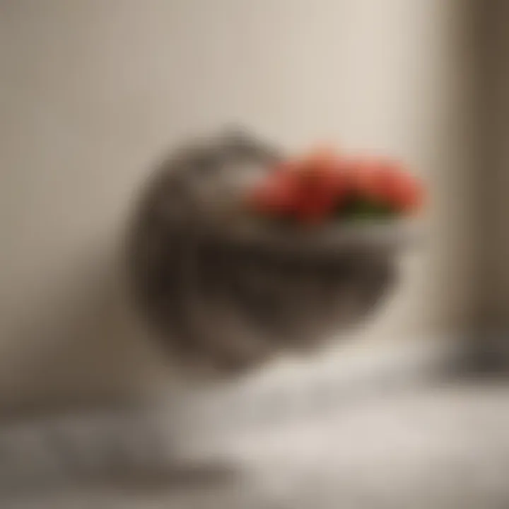 Vintage-inspired Floral Chain Drain Spout