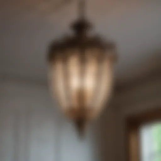 Vintage Kitchen Lights with Ornate Details