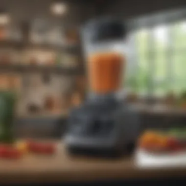 Vitamix blender showcasing performance features