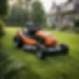 Innovative Self-Propelled Lawn Mower with Smart Technology