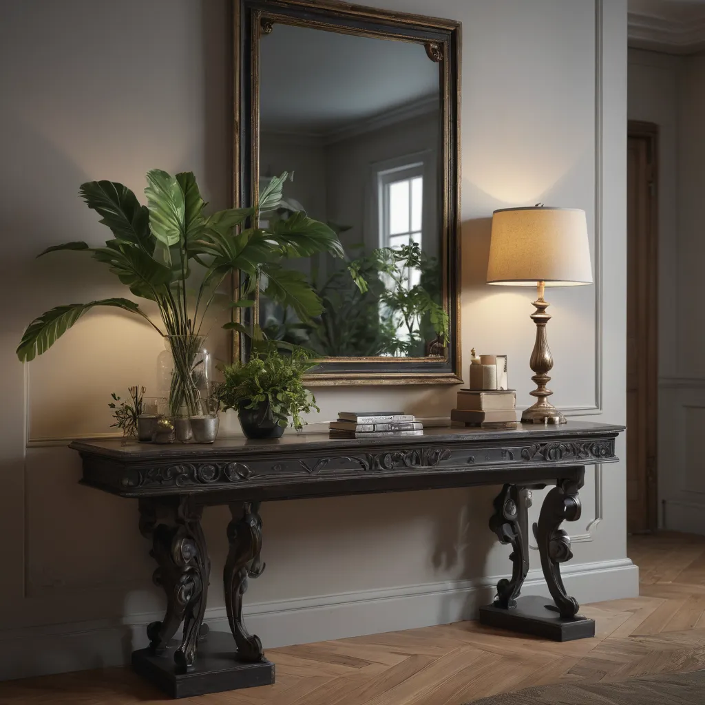 Elevate Your Living Room Ambiance with Chic Console Table Decor Ideas