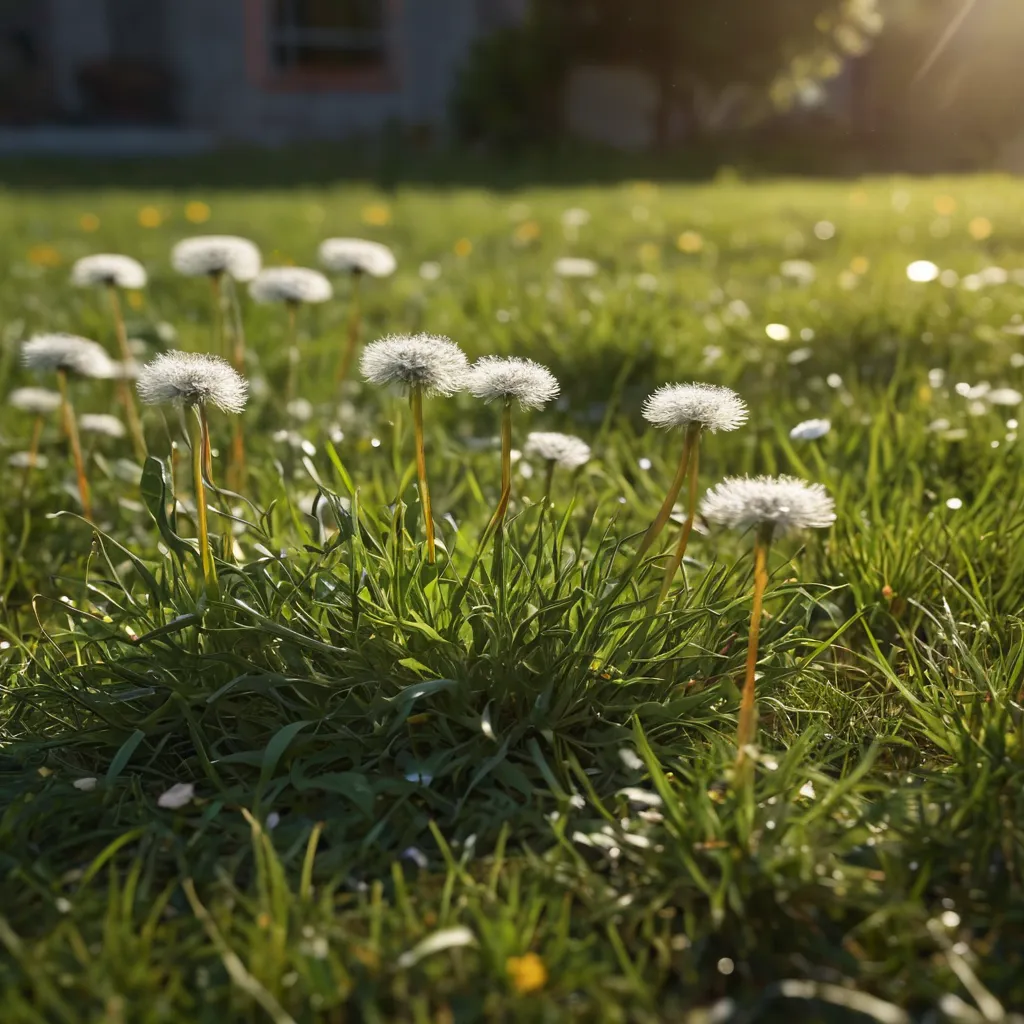 Image showcasing Effective Natural Weed Killers for Healthy Lawns