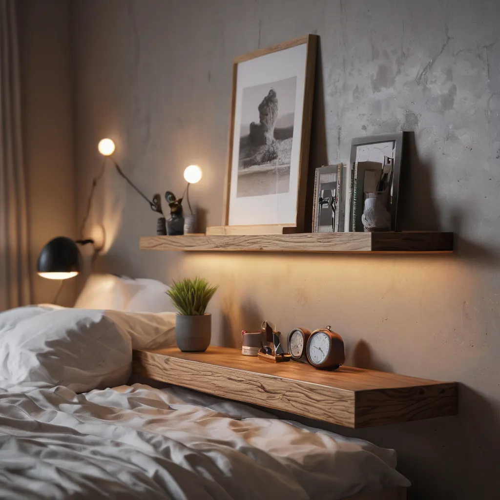 The Functional Elegance of Wooden Bedroom Shelves