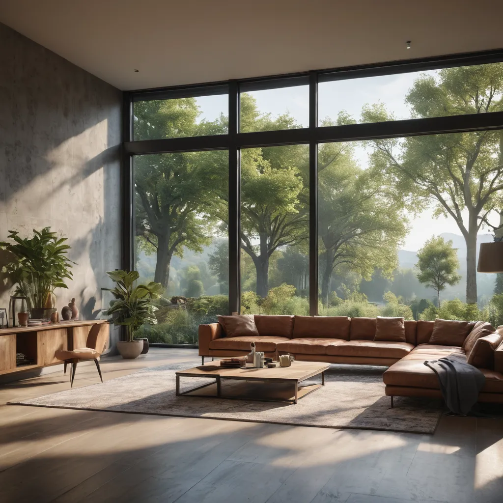 View of Exploring the Impact of Large Windows in Living Rooms